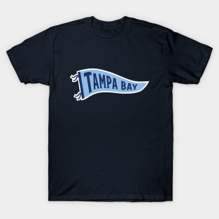 Tampa Bay Pennant - Navy T-Shirt